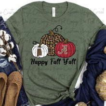 Load image into Gallery viewer, Alabama Happy Fall Y'all