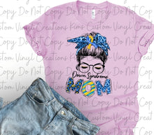 Load image into Gallery viewer, Down Syndrome Mom Messy Bun