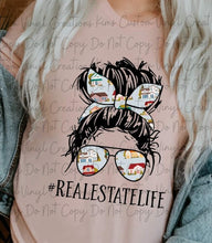 Load image into Gallery viewer, #RealEstateLife Messy Bun