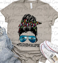 Load image into Gallery viewer, #FishingLife Messy Bun