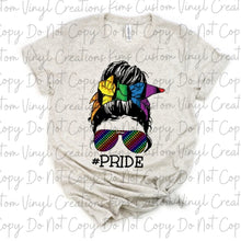 Load image into Gallery viewer, #Pride Messy Bun