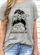 Load image into Gallery viewer, #RainbowMom Messy Bun