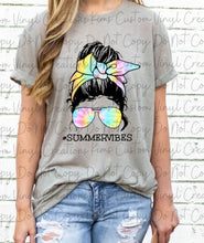 Load image into Gallery viewer, #SummerVibes Messy Bun