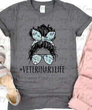 Load image into Gallery viewer, #VeterinaryLife Messy Bun