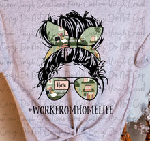 Load image into Gallery viewer, #WorkFromHomeLife Messy Bun