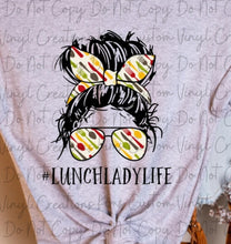 Load image into Gallery viewer, #LunchLadyLife Messy Bun