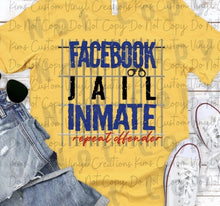 Load image into Gallery viewer, Facebook Jail Inmate
