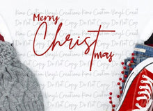 Load image into Gallery viewer, Merry CHRISTmas