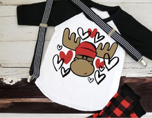 Load image into Gallery viewer, Moose with Hearts