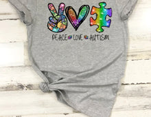 Load image into Gallery viewer, Peace Love Autism