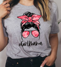 Load image into Gallery viewer, Girl Mama Camo Messy Bun