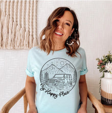 Load image into Gallery viewer, My Happy Place Jeep (black)