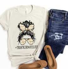 Load image into Gallery viewer, #TruckerWifeLife Messy Bun