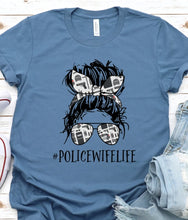 Load image into Gallery viewer, #PoliceWifeLife Messy Bun