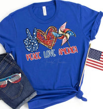 Load image into Gallery viewer, Peace Love America