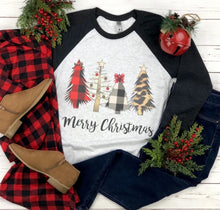 Load image into Gallery viewer, Merry Christmas 4 Trees