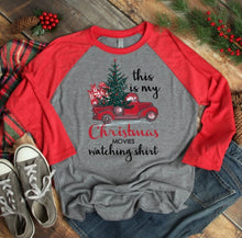 Load image into Gallery viewer, This Is My Christmas Movie Watching Shirt