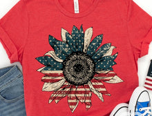 Load image into Gallery viewer, Patriotic Sunflower