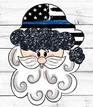 Load image into Gallery viewer, Blue Line Santa