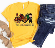 Load image into Gallery viewer, Peace Love Wizard Boy