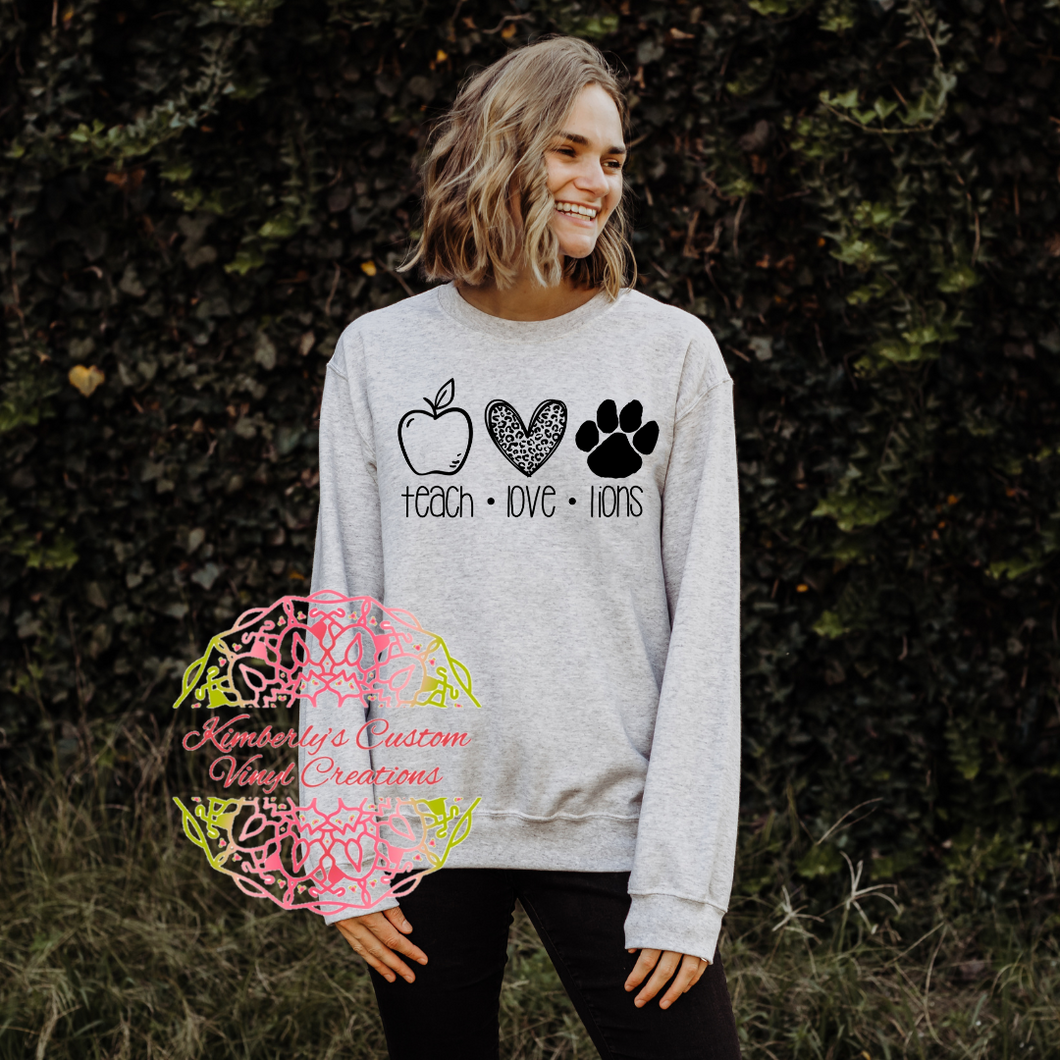 Lions Teacher Sweatshirt