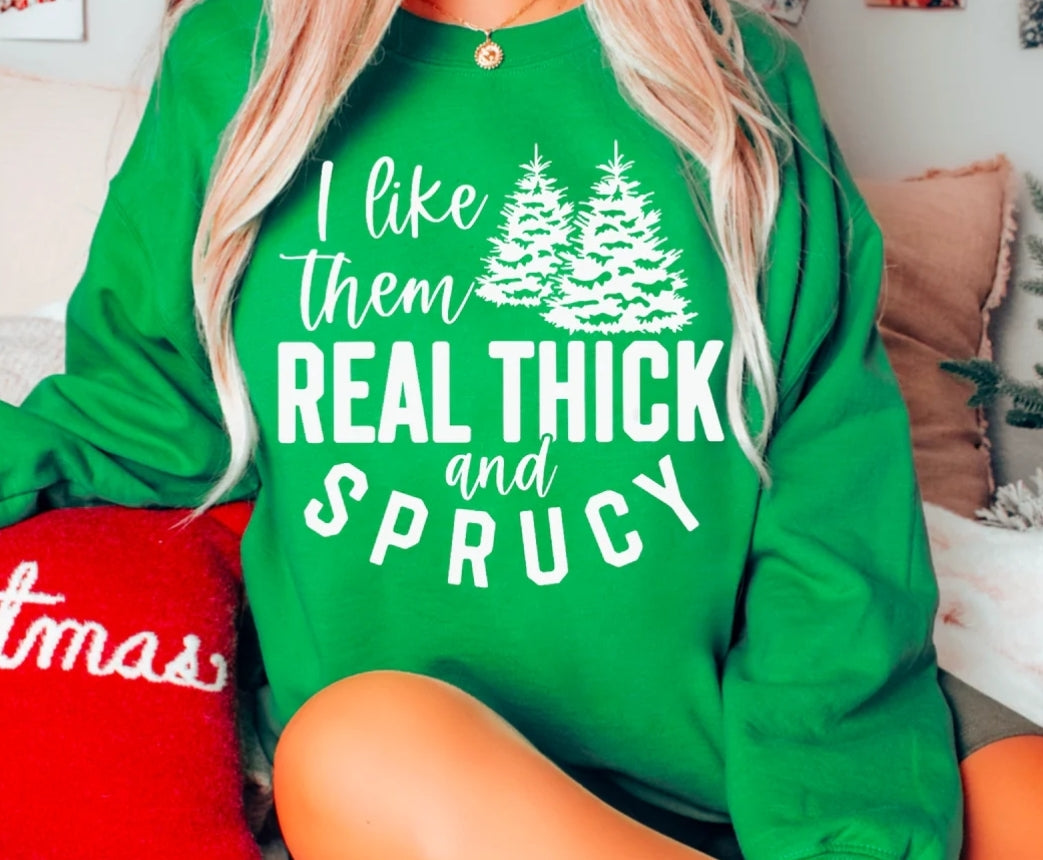 Thick and Sprucy (White)
