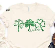 Load image into Gallery viewer, 3 Lucky Clovers
