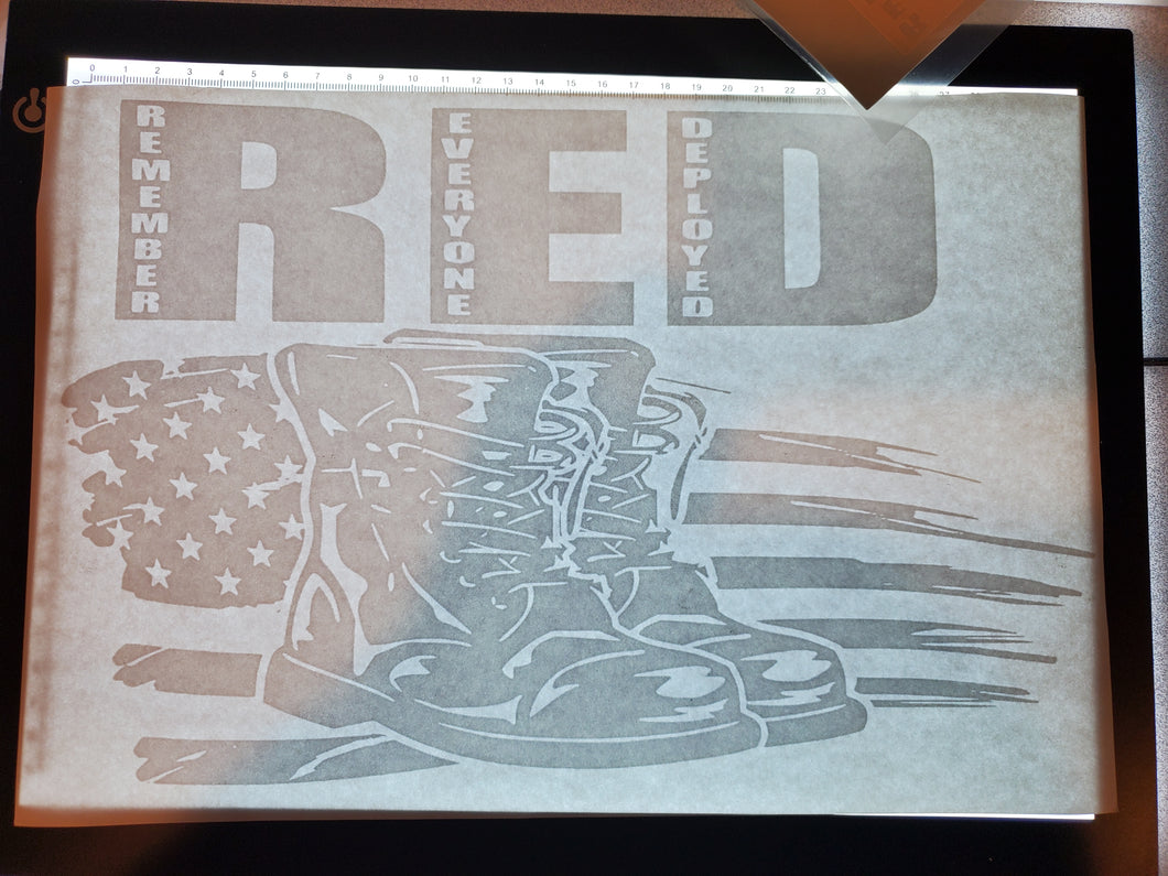 Remember Everyone Deployed (White Print)