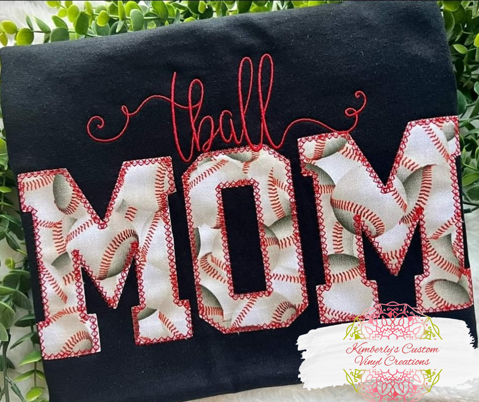 Sport Mom Applique Sweatshirt