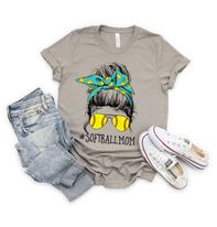 Load image into Gallery viewer, #SoftballMom Messy Bun
