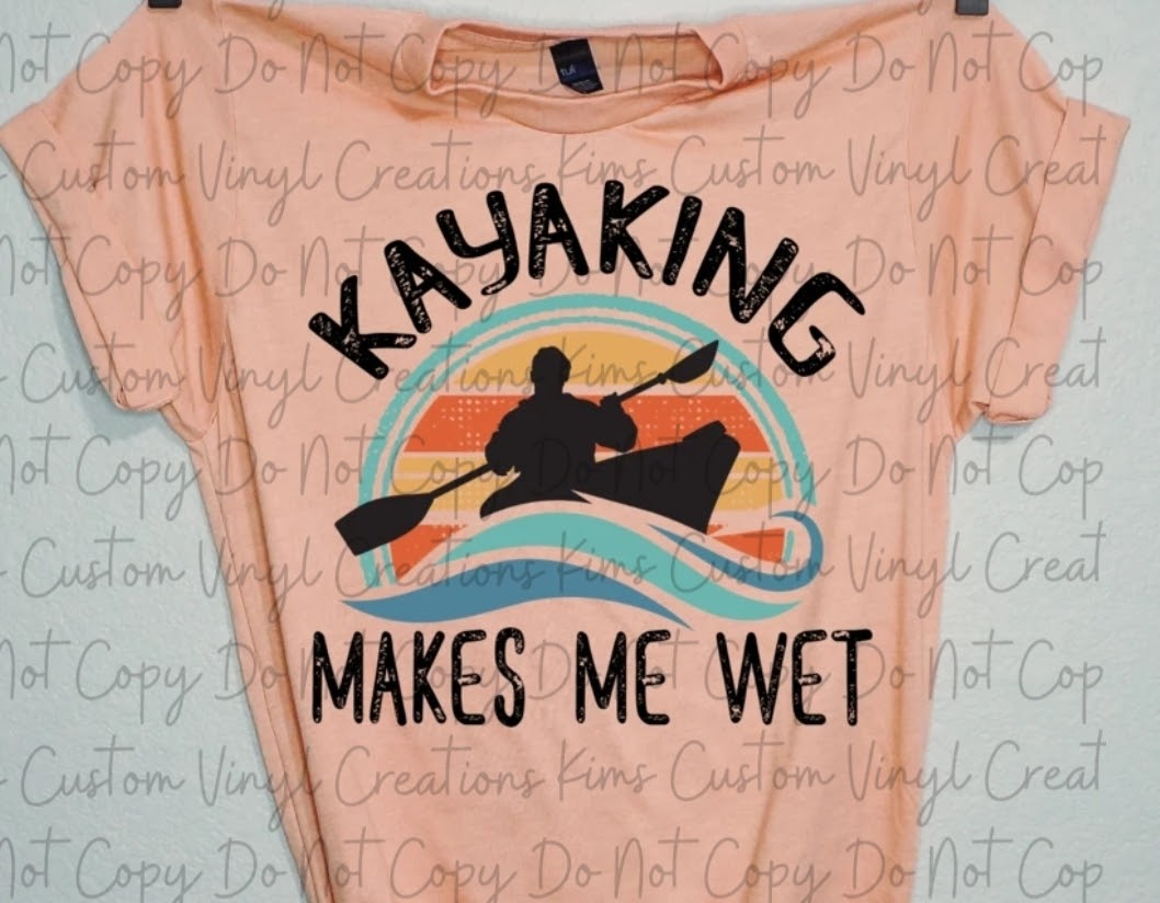 Kayaking Gets Me Wet