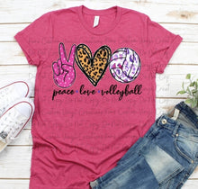 Load image into Gallery viewer, Peace Love Volleyball
