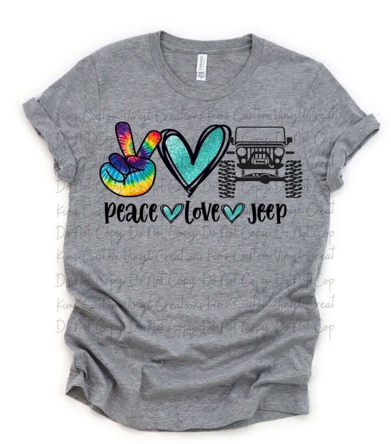 Peace Love Jeep
