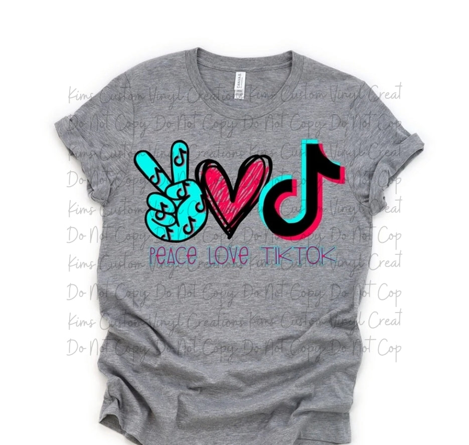 Peace Love Tiktok