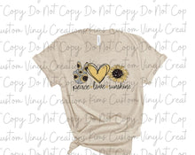 Load image into Gallery viewer, Peace Love Sunshine
