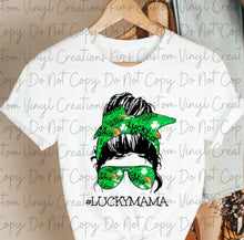 Load image into Gallery viewer, #LuckyMama Messy Bun
