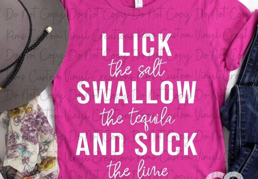 I Lick Swallow and Suck