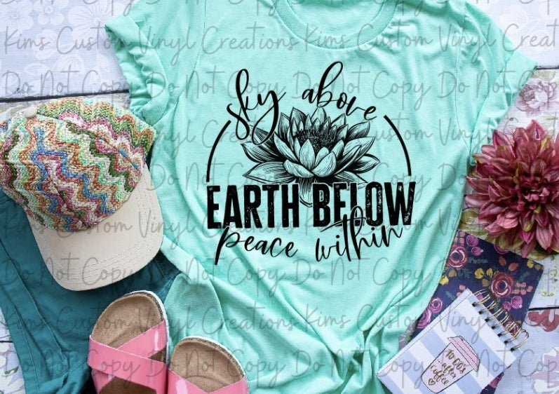 Sky Above Earth Below Peace Within