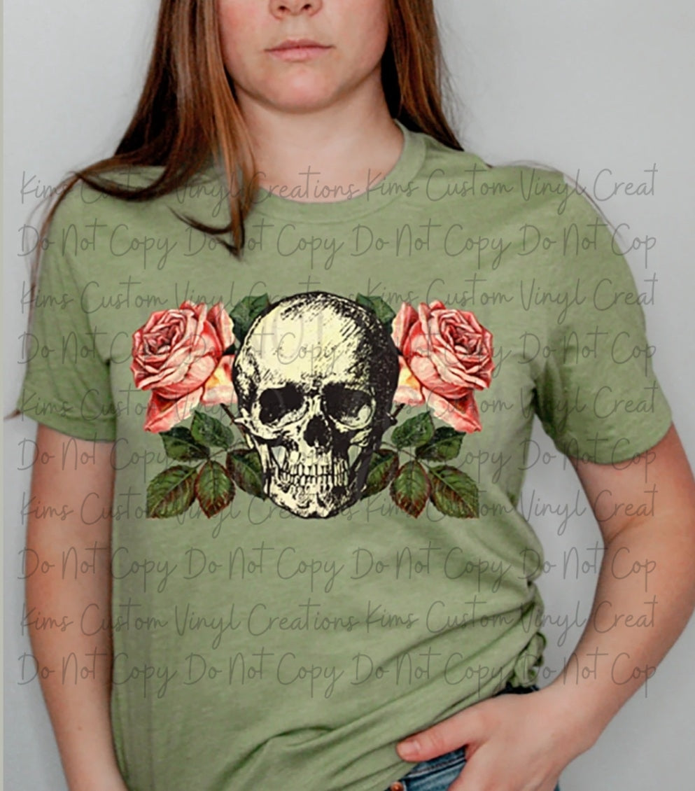 Floral Skull