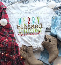 Load image into Gallery viewer, Merry Blessed Christmas
