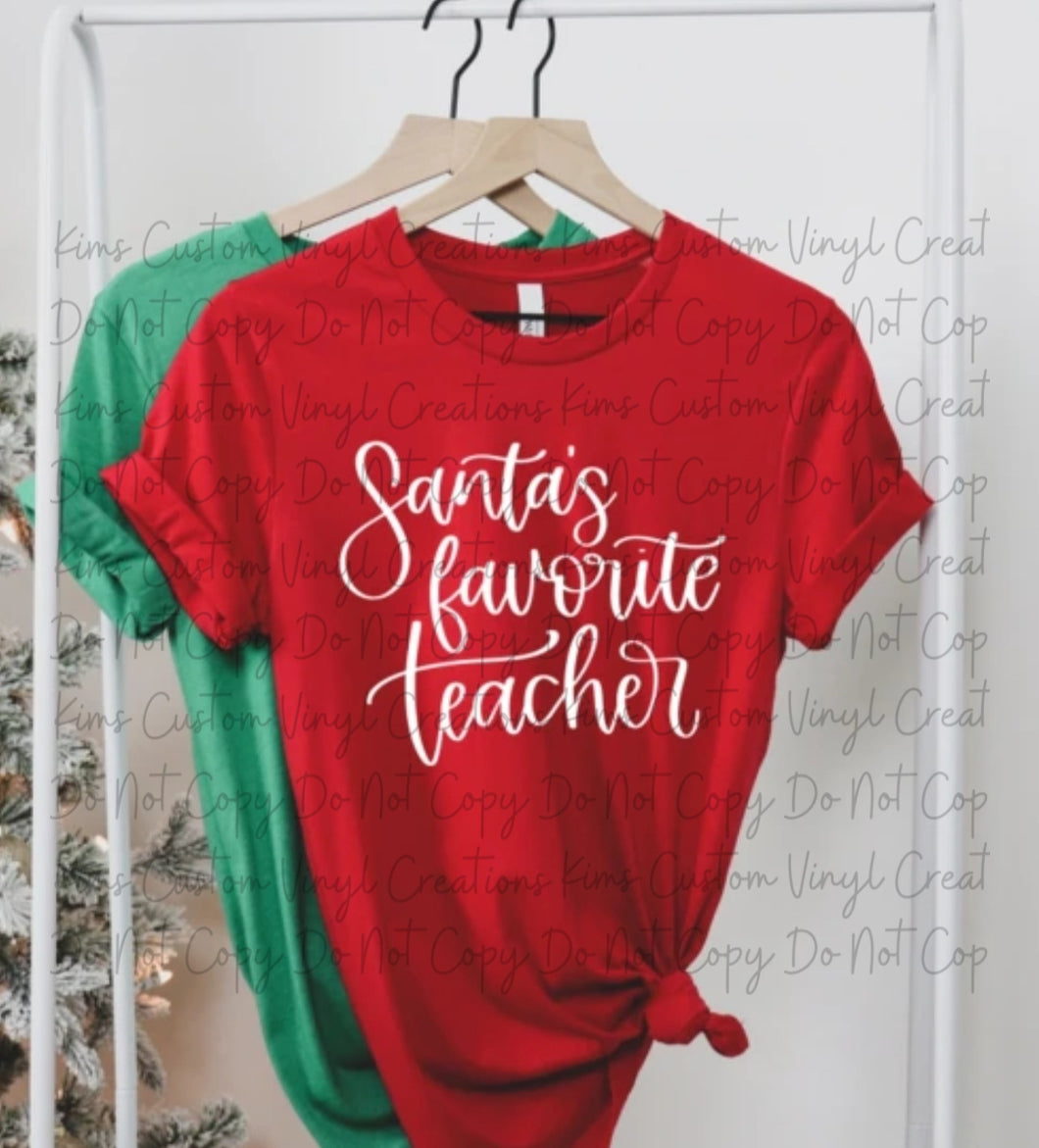 Santa's Favorite Teacher