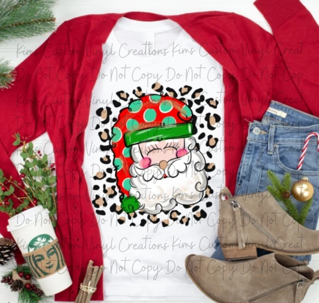 Polka Dot Santa