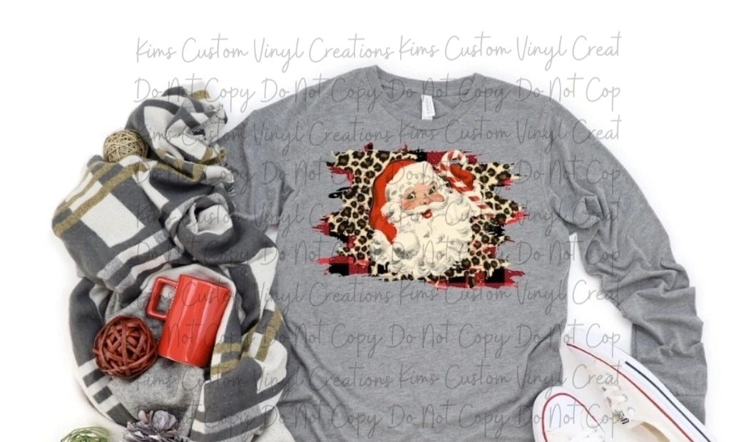 Leopard Santa