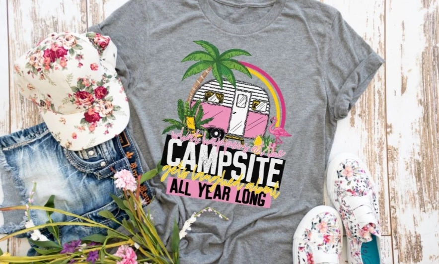 What Happens at the Campsite Gets Laughed About