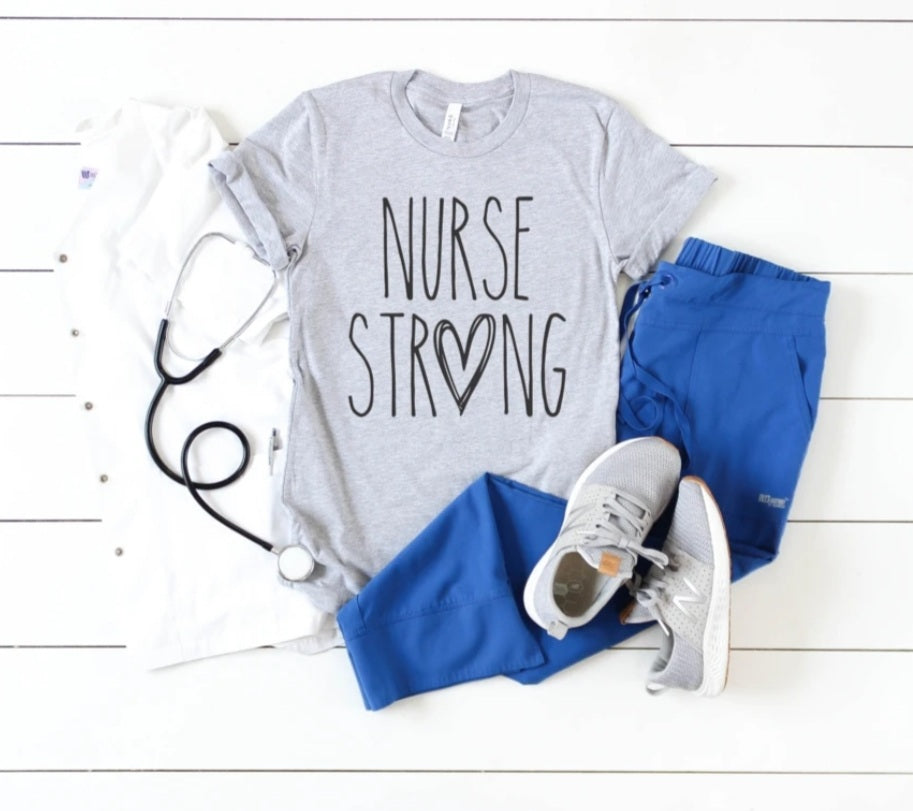 Nurse Strong (Black)