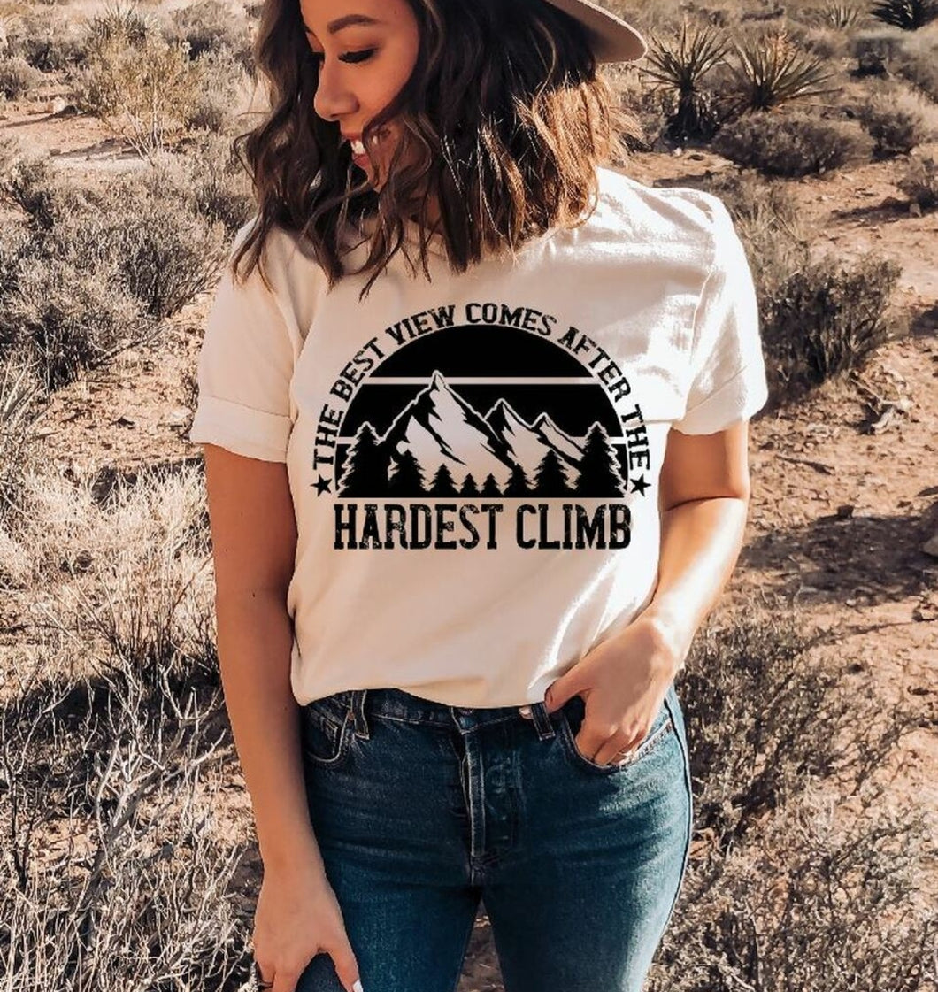 The Best View Comes After the Hardest Climb