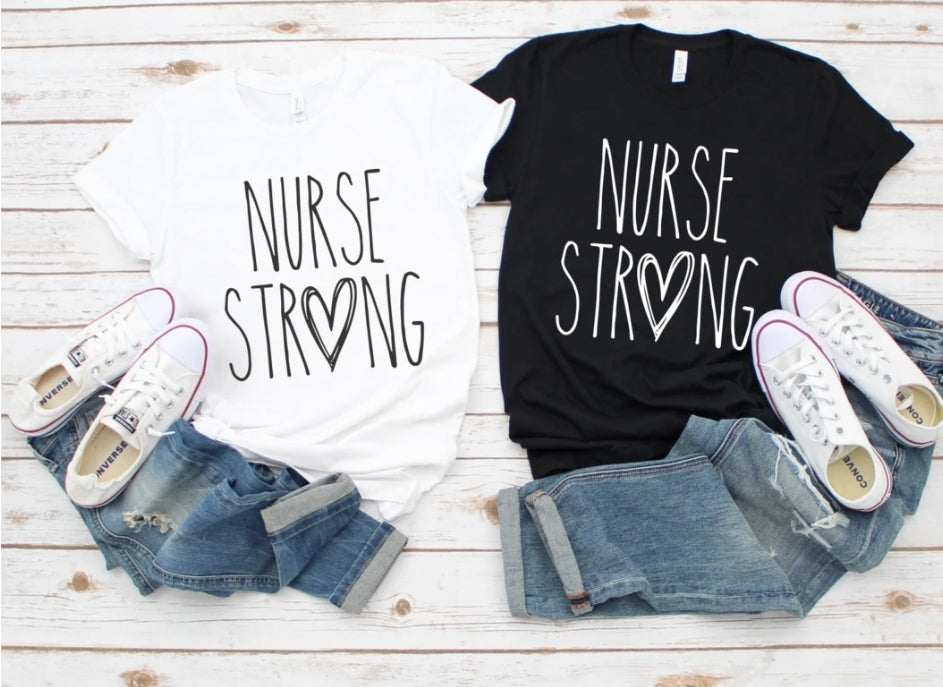 Nurse Strong (White)