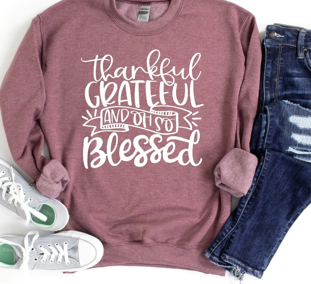 Thankful, Grateful, and Oh So Blessed
