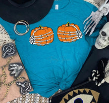 Load image into Gallery viewer, Pumpkins Skeleton Hands
