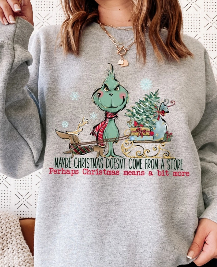 Maybe Christmas Doesn't Come From a Store